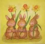 Little bunnies yellow